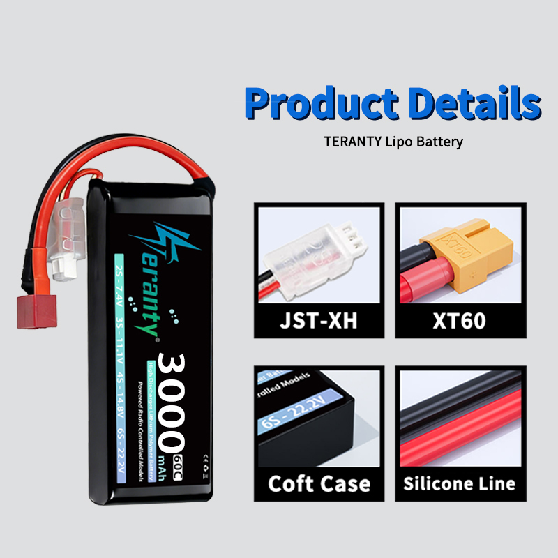 TERANTY 2S 3000mAh Lipo Batter - Drone Battery Lipo ulasan dan harga