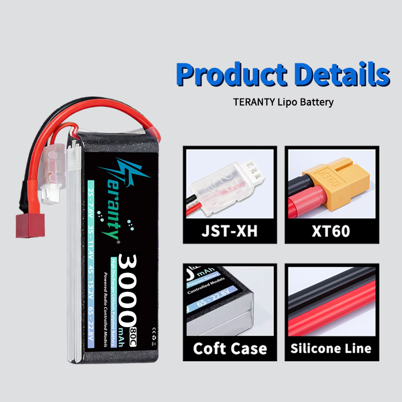 TERANTY 2S 3000mAh Lipo Batter - Drone Battery Lipo ulasan dan harga
