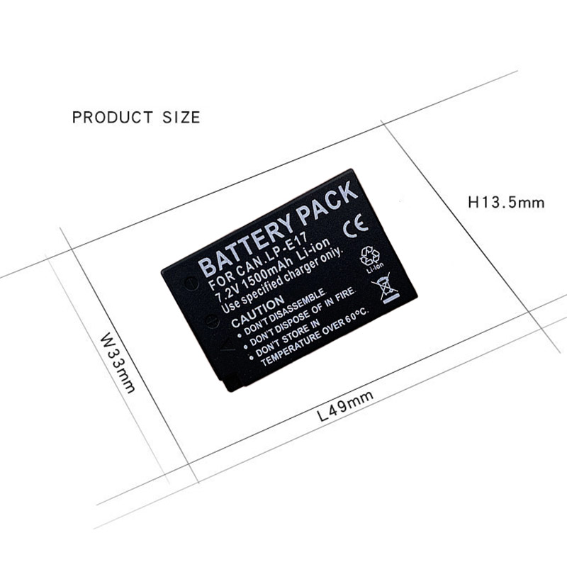 Batmax LP-E17 LPE17 LP E17 Cam - Canon Camera Eos R8 ulasan dan harga