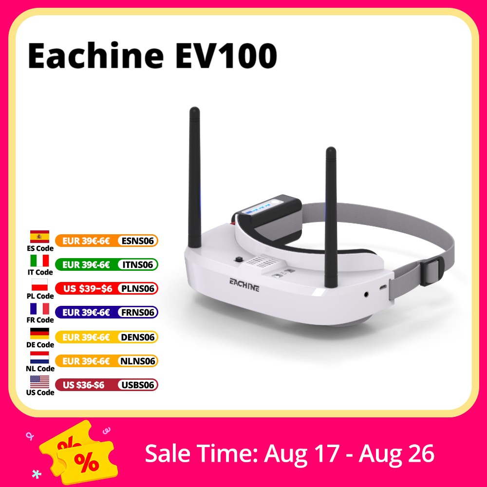 Eachine EV100 720*540 5.8G 72C - Drone Battery Box ulasan dan harga