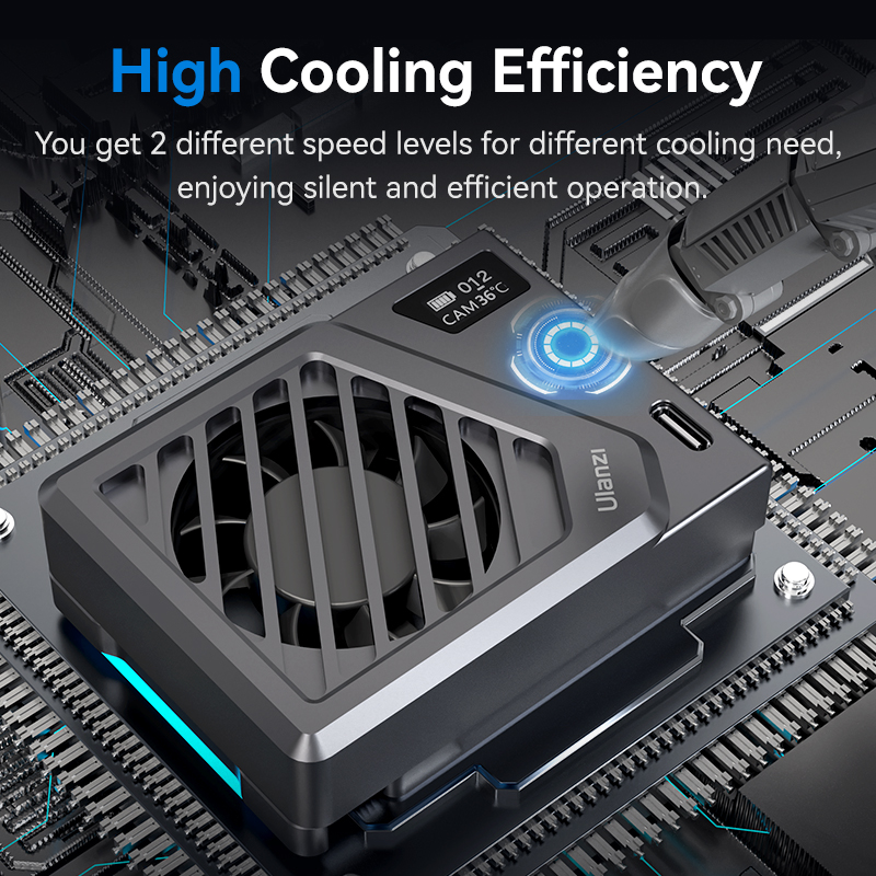 Ulanzi CA25 Camera Cooling Sys - Canon Camera Eos R8 ulasan dan harga