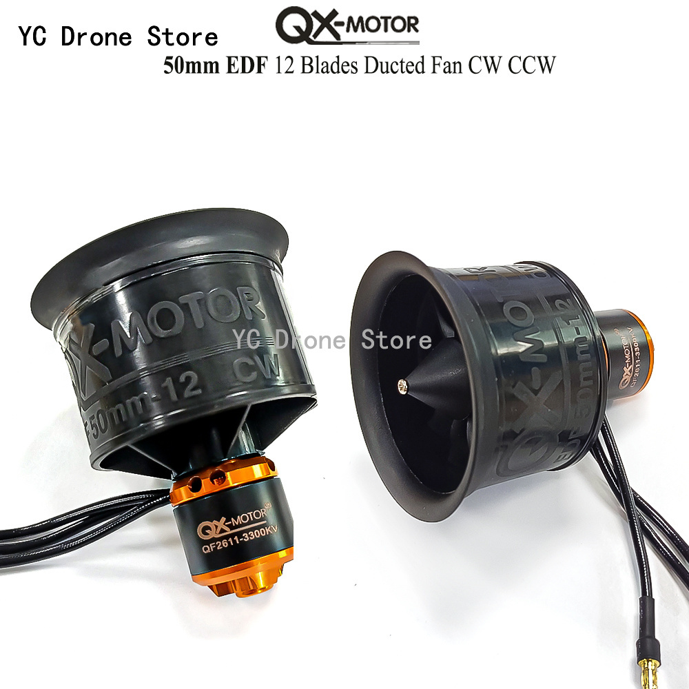 QX-MOTOR 50mm EDF QF2611 12-Bl - Drone Battery 3S ulasan dan harga