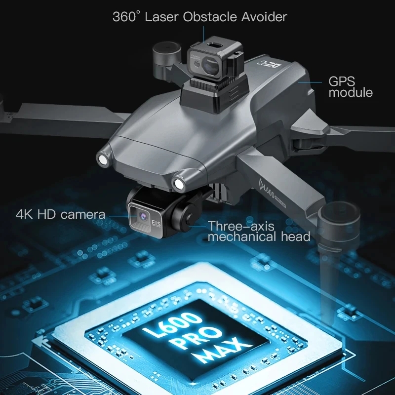 L600 PRO MAX GPS Drone Profess - Drone Battery Box ulasan dan harga