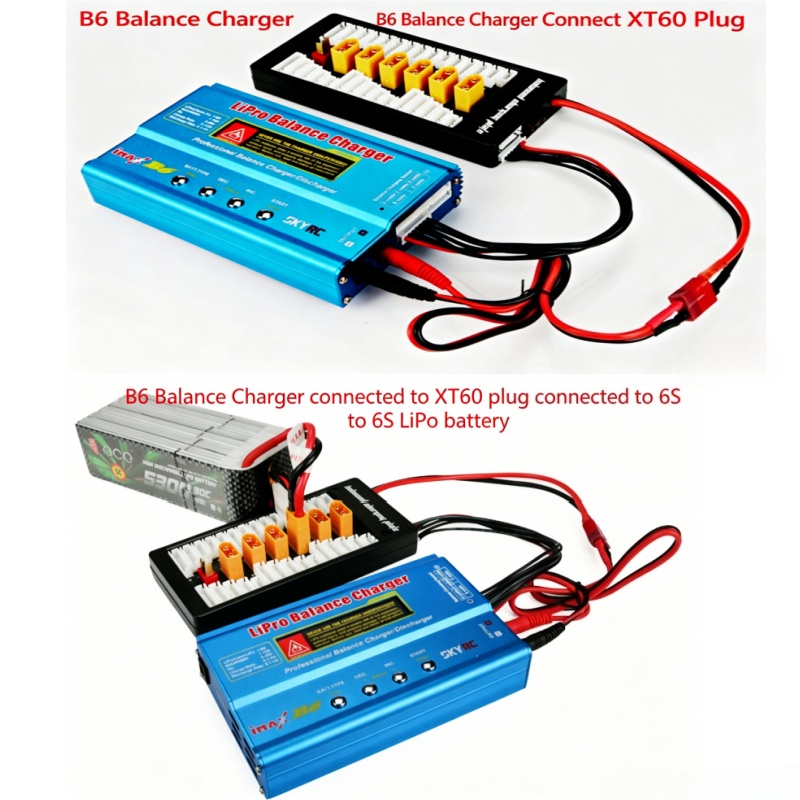 6 in 1 XT60 Parallel Charging  - Drone Battery Parallel Board ulasan dan harga