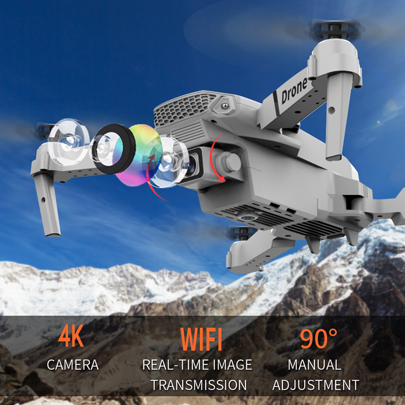 2026 Hot Sale E88 4k Mini Heli - Eachine Drone E58 ulasan dan harga