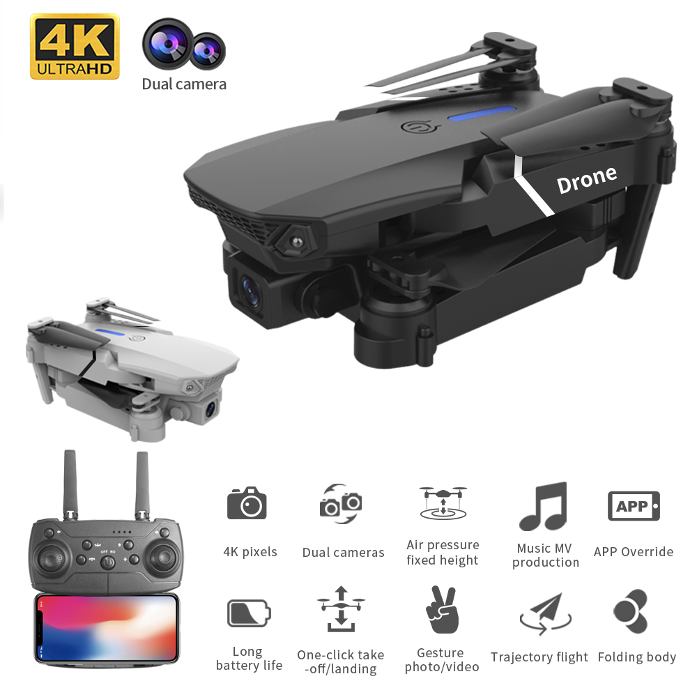 2026 Hot Sale E88 4k Mini Heli - Eachine Drone E58 ulasan dan harga
