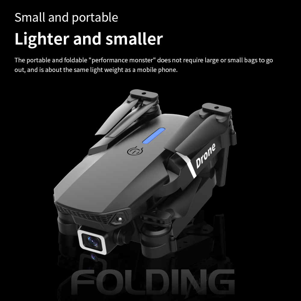 2026 Hot Sale E88 4k Mini Heli - Eachine Drone E58 ulasan dan harga