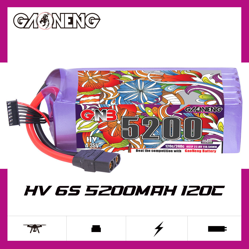 GNB Lipo Battery 6S 22.8V 3000 - Drone Battery 6S ulasan dan harga