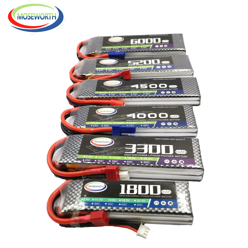 2S 3S 4S 6S 2200 4200 5200 600 - Drone Battery 3S ulasan dan harga