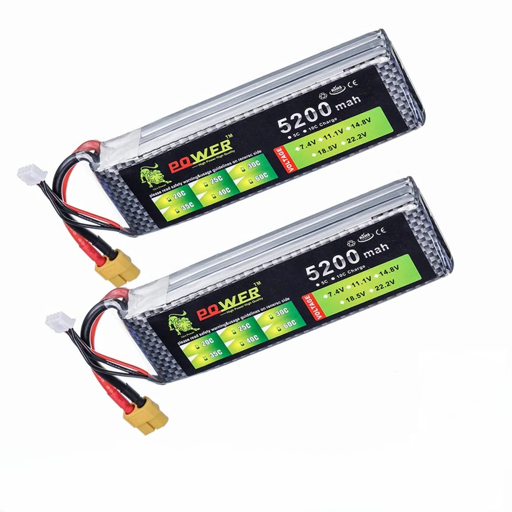 3S 5200mah 11.1V  60C Lipo Bat - Drone Battery 3S ulasan dan harga